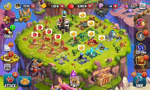 monster legends mod apk