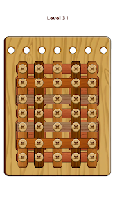 Wood Nuts & Bolts Puzzle Mod APK